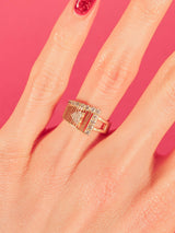 14k Heart Shaped Diamond Ring Fine Jewelry arcadeshops.com