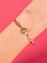 14k Diamond Floral Cluster Bracelet Fine Jewelry arcadeshops.com