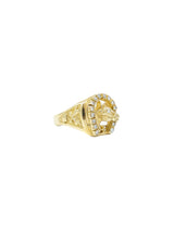 18k Diamond Horseshoe Ring Fine Jewelry arcadeshops.com