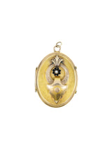 14k Victorian Pearl Locket Fine Jewelry arcadeshops.com