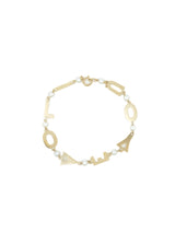 1960s Lucien Piccard 14k I LOVE YOU Bracelet Fine Jewelry arcadeshops.com