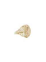 1970s 14k LOVE Signet Ring Fine Jewelry arcadeshops.com