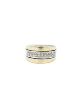 14k Gold Crescent And Diamond Ring Fine Jewelry arcadeshops.com