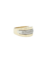 14k Gold Crescent And Diamond Ring Fine Jewelry arcadeshops.com