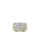 14k Geometric Diamond Ring Fine Jewelry arcadeshops.com