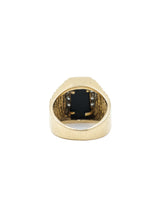 14k Diamond And Onyx Statement Ring Fine Jewelry arcadeshops.com