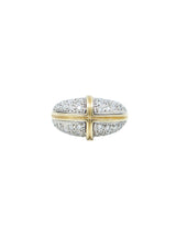 14k Diamond Dome Cross Ring Fine Jewelry arcadeshops.com