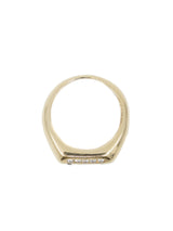 14k Rectangular Diamond Ring Fine Jewelry arcadeshops.com