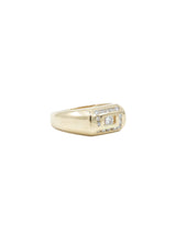 14k Rectangular Diamond Ring Fine Jewelry arcadeshops.com