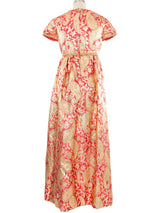Malcolm Starr Metallic Brocade Gown Jacket arcadeshops.com