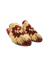 Red Tapestry Mules, 7.5 Accessory arcadeshops.com
