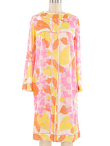 1960s Emilio Pucci Floral Lounge Jacket Jacket arcadeshops.com