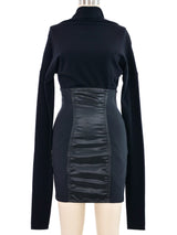 1992 Dolce & Gabbana Satin Panel Dress Dress arcadeshops.com