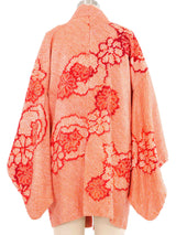 Orange Shibori Haori Kimono Jacket arcadeshops.com
