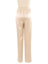 Champagne Silk Lounge Pant