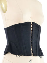Alaia Black Corset Belt