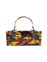 Jean Paul Gaultier Marbled Lucite Box Bag Accessory arcadeshops.com