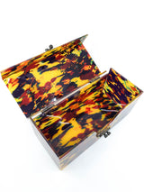Jean Paul Gaultier Marbled Lucite Box Bag Accessory arcadeshops.com