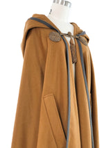 Yves Saint Laurent Russian Collection Wool Cape