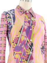 Christian Lacroix Bazar Glitter Blouse Top arcadeshops.com