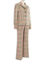 1970s Houndstooth Pant Ensemble