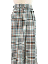 Marc Jacobs Houndstooth Flared Trousers Bottom arcadeshops.com