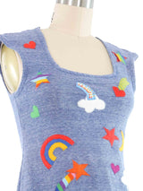 Terrific Patched Tank Top
