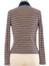 1970s Striped Long Sleeve Tee