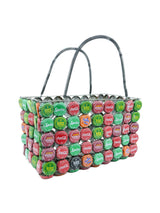 Bottle Cap Basket Bag