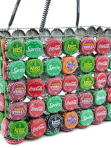 Bottle Cap Basket Bag