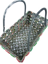 Bottle Cap Basket Bag