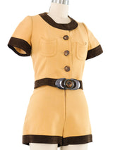 Mod Khaki Short Set Suit arcadeshops.com