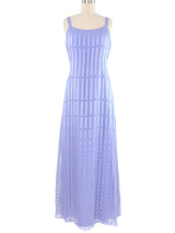 Richilene Lavender Silk Dress Ensemble