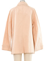 2001 Chanel Peach Jacket