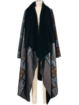 Kenzo Reversible Jacquard Coat