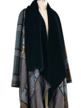 Kenzo Reversible Jacquard Coat