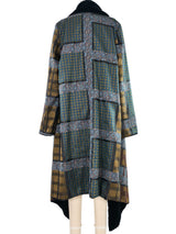 Kenzo Reversible Jacquard Coat