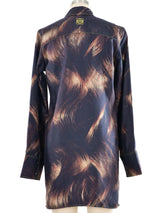 Loewe Hair Print Blouse