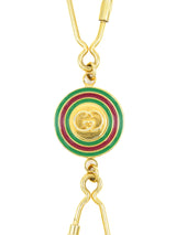 Gucci Enameled Spinner Keychain Accessory arcadeshops.com