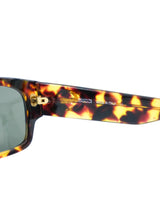 Gucci Tortoise Wraparound Sunglasses