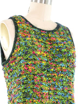 1997 Chanel Tweed Sleeveless Top