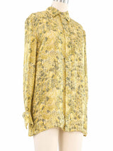 Chloe Snakeskin Printed Top