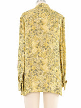 Chloe Snakeskin Printed Top