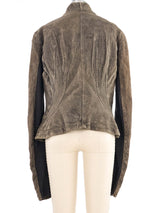 Rick Owens Suede Zip Jacket