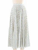 Celine Logo Pleated Skirt Bottom arcadeshops.com