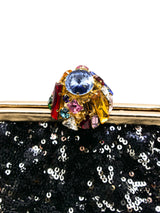Dolce & Gabbana Sequin Clutch Accessory arcadeshops.com