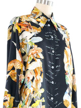 Hermes L'Intrus Silk Top