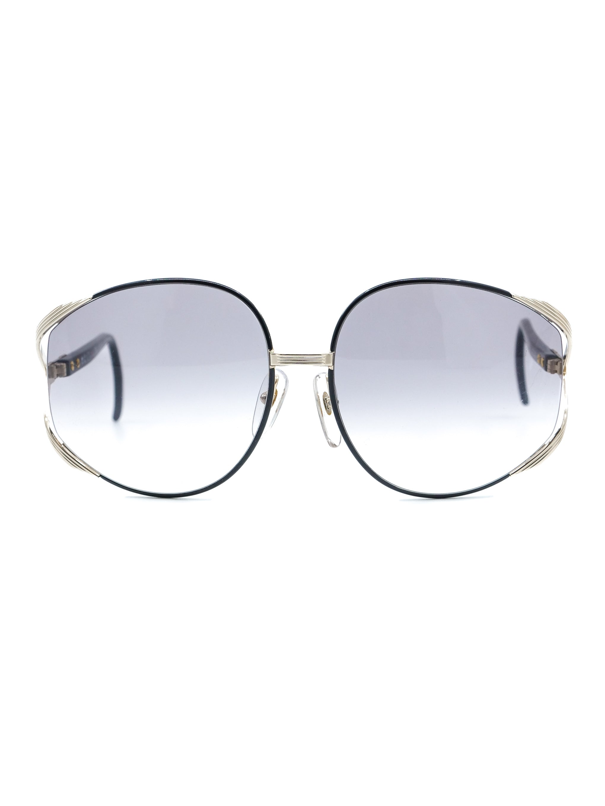 Christian Dior sunglasses - silver wire frame DiorCannage R1U Gradient Gray Oval Sunglasses | DIOR main image 2