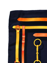 Gucci Buckle Printed Scarf