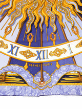 Hermes Carpe Diem Silk Scarf Accessory arcadeshops.com